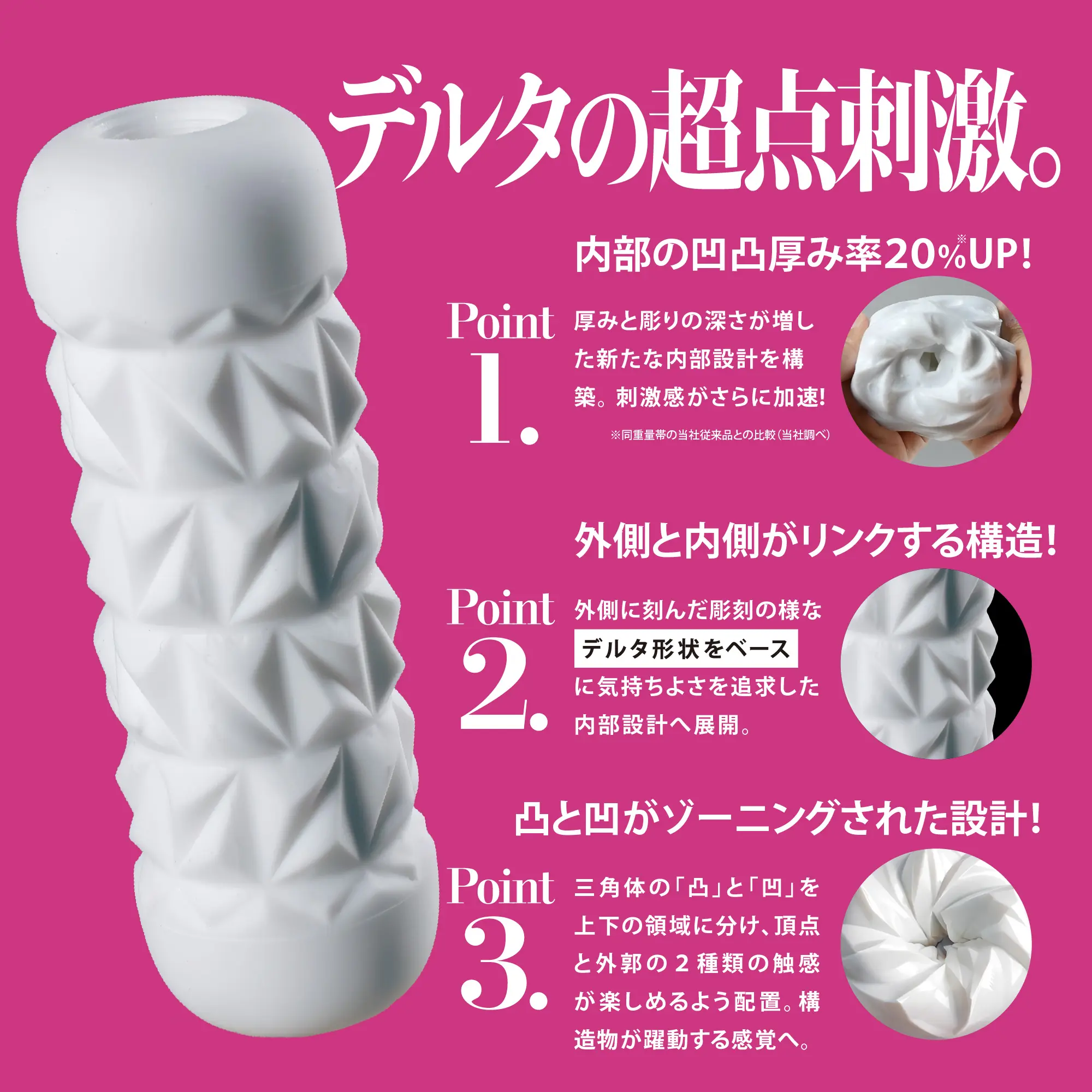 メンズマックス ベース デルタ 画像1